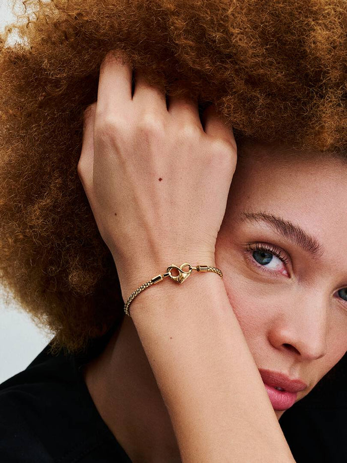 Pandora Moments Studded Chain Bracelet