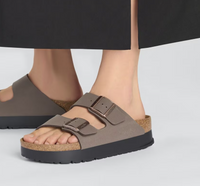 Birkenstock Arizona Flex Platform Sandals - Mocha (Medium/Narrow)