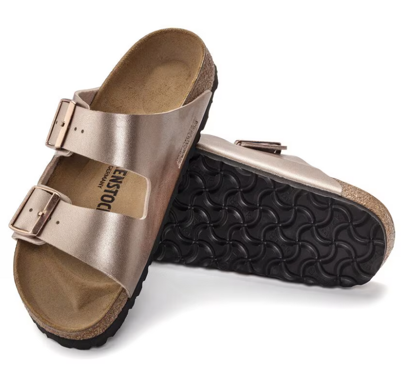 Birkenstock Arizona Birko-Flor Sandals - Copper (Regular/Wide)