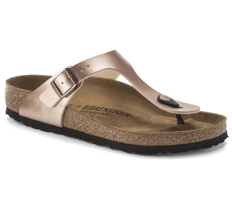 Birkenstock Gizeh Birko-Flor Sandals - Copper (Regular/Wide)