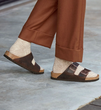 Birkenstock Arizona Oiled Leather Soft Footbed Sandals - Habana (Regular/Wide)