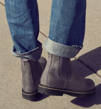 Birkenstock Highwood Oiled Leather Boots - Graphite (Medium/Narrow)