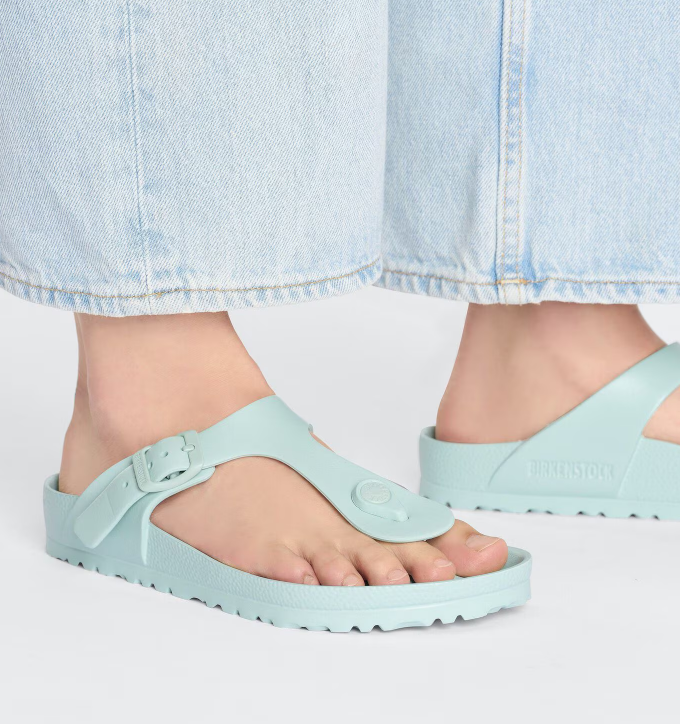 Birkenstock Gizeh EVA Sandals - Surf Green (Regular/Wide)