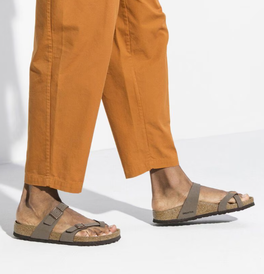 Birkenstock Mayari Birkibuc Sandals - Mocha (Regular/Wide)