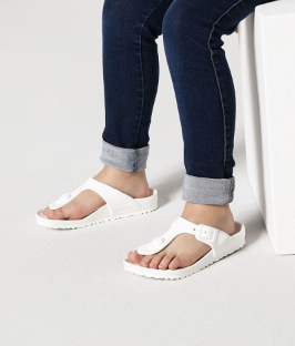 Birkenstock Gizeh EVA Sandals - White (Regular/Wide)