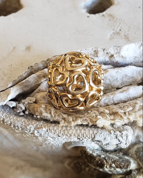 Hearts All Over Charm