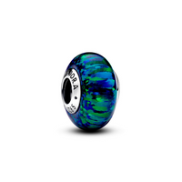 Rounded Murano Glass Charm