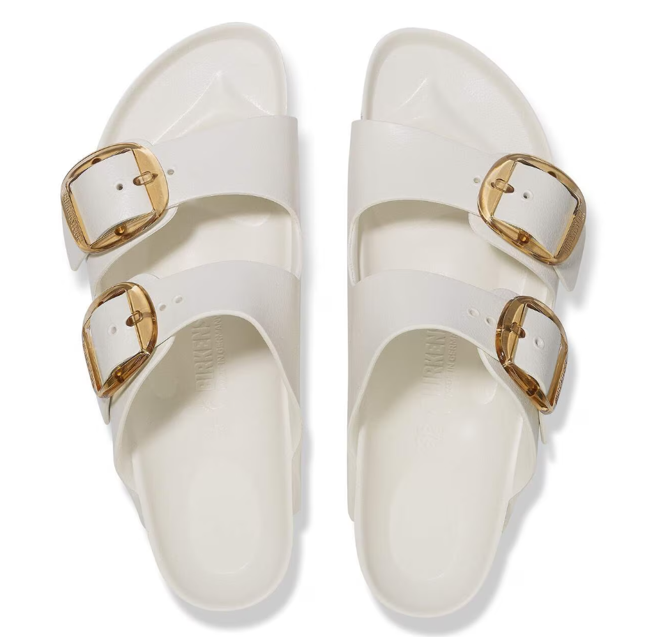 Birkenstock Arizona Big Buckle EVA Sandals - Eggshell (Medium/Narrow)