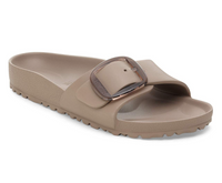 Birkenstock Madrid Big Buckle EVA Sandals - Gray Taupe (Medium/Narrow)