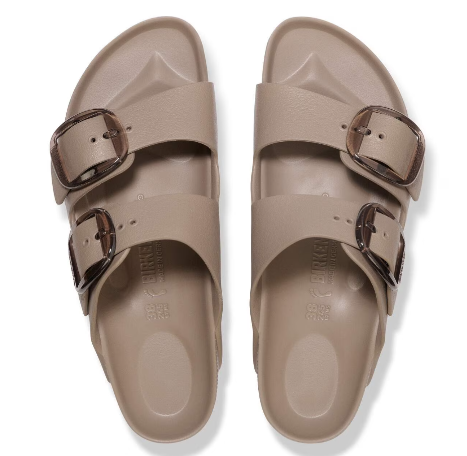 Birkenstock Arizona Big Buckle EVA Sandals - Gray Taupe (Medium/Narrow)