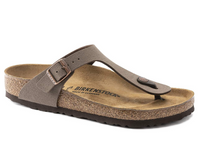 Birkenstock Gizeh Birkibuc Sandals - Mocha (Regular/Wide)