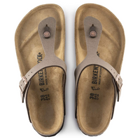 Birkenstock Gizeh Birkibuc Sandals - Mocha (Regular/Wide)