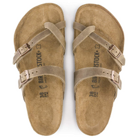 Birkenstock Mayari Oiled Leather Sandals - Tobacco (Regular/Wide)