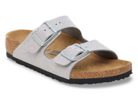 Birkenstock Arizona Kids Sandals - Glitter Silver (Medium/Narrow)