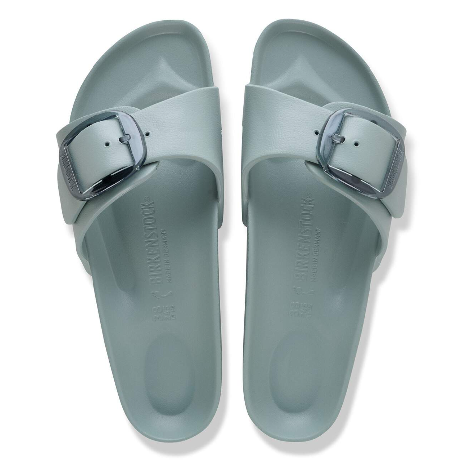 Birkenstock Madrid Big Buckle EVA Sandals - Pure Sage (Medium/Narrow)