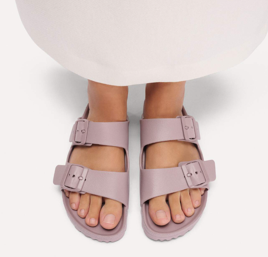Birkenstock Arizona EVA Sandals - Faded Purple (Medium/Narrow)