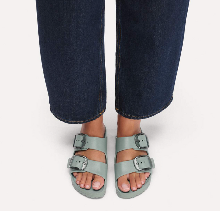 Birkenstock Arizona Big Buckle EVA Sandals - Pure Sage (Medium/Narrow)