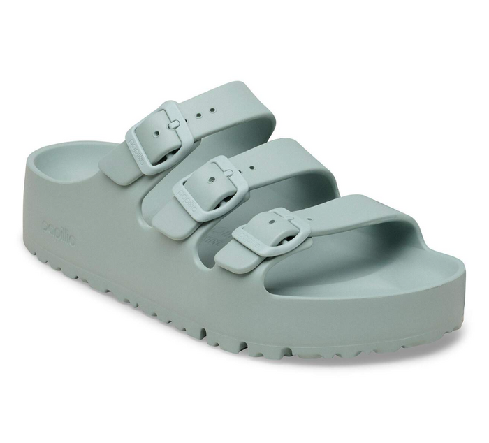 Birkenstock Florida Flex Platform EVA Sandals - Pure Sage (Medium/Narrow)