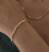 Georgia PaperClip Chain Bracelet
