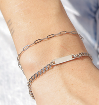 Georgia PaperClip Chain Bracelet