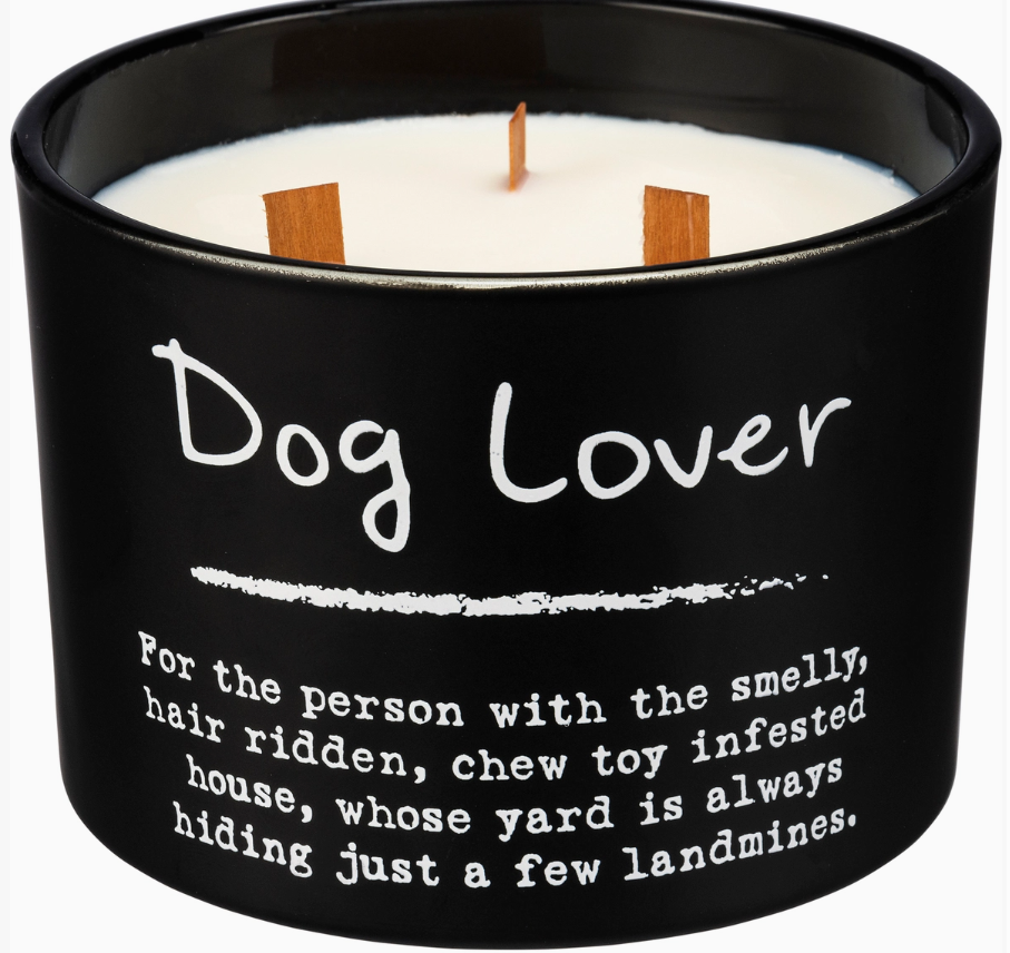 Dog Themed 3-Wick Candles