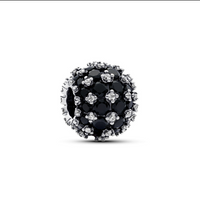 Sparkling Pavé Round Charm