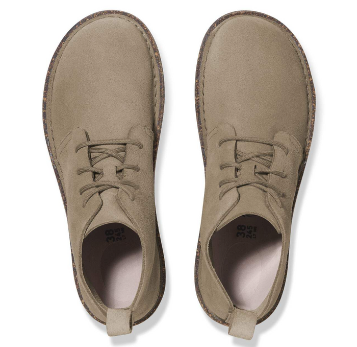 Birkenstock Uppsala Mid Suede Leather Boots - Taupe (Regular/Wide)