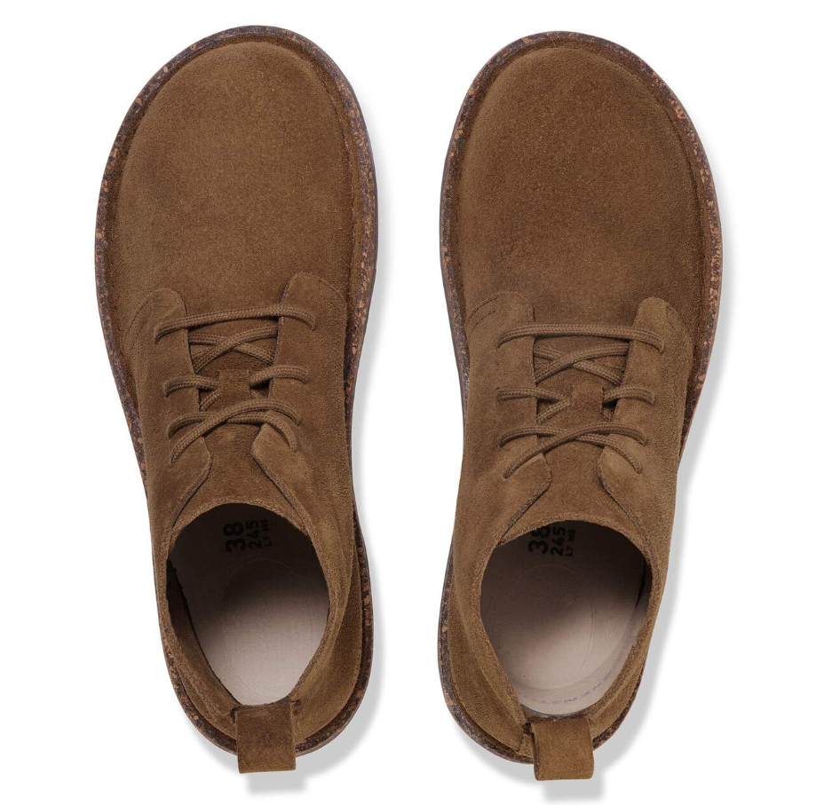 Birkenstock Uppsala Mid Suede Leather Boots - Dark Tea (Regular/Wide)