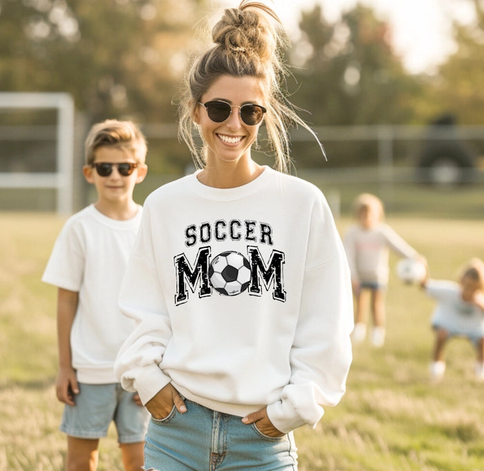 Soccer Mom Graphic Sweatshirt