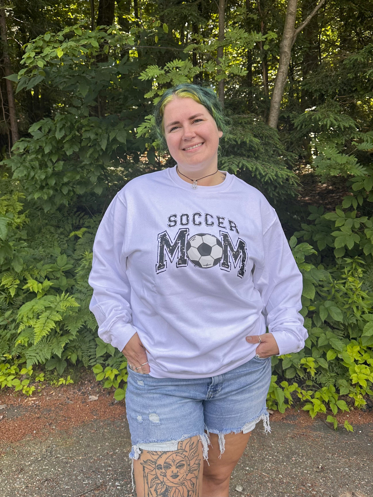 Soccer Mom Graphic Sweatshirt