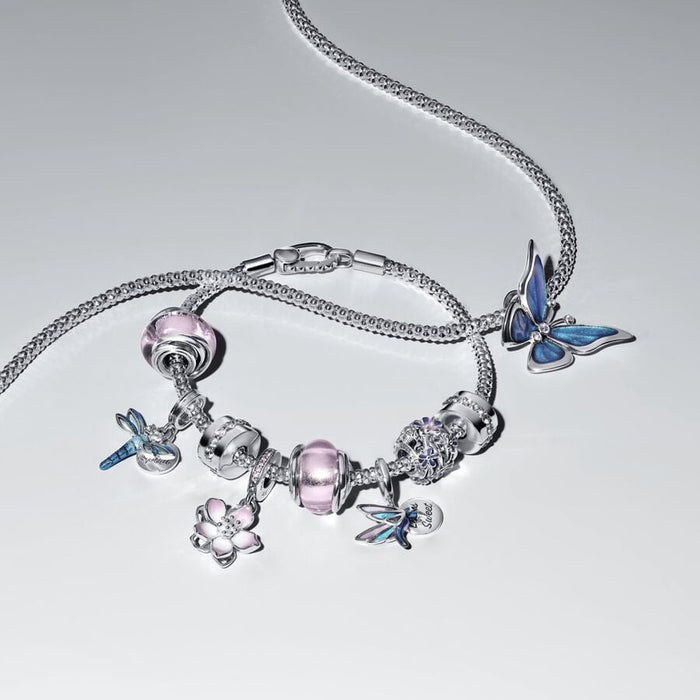 Hummingbird Double Dangle Charm