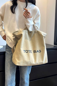 Minimalist Canvas Tote Bag