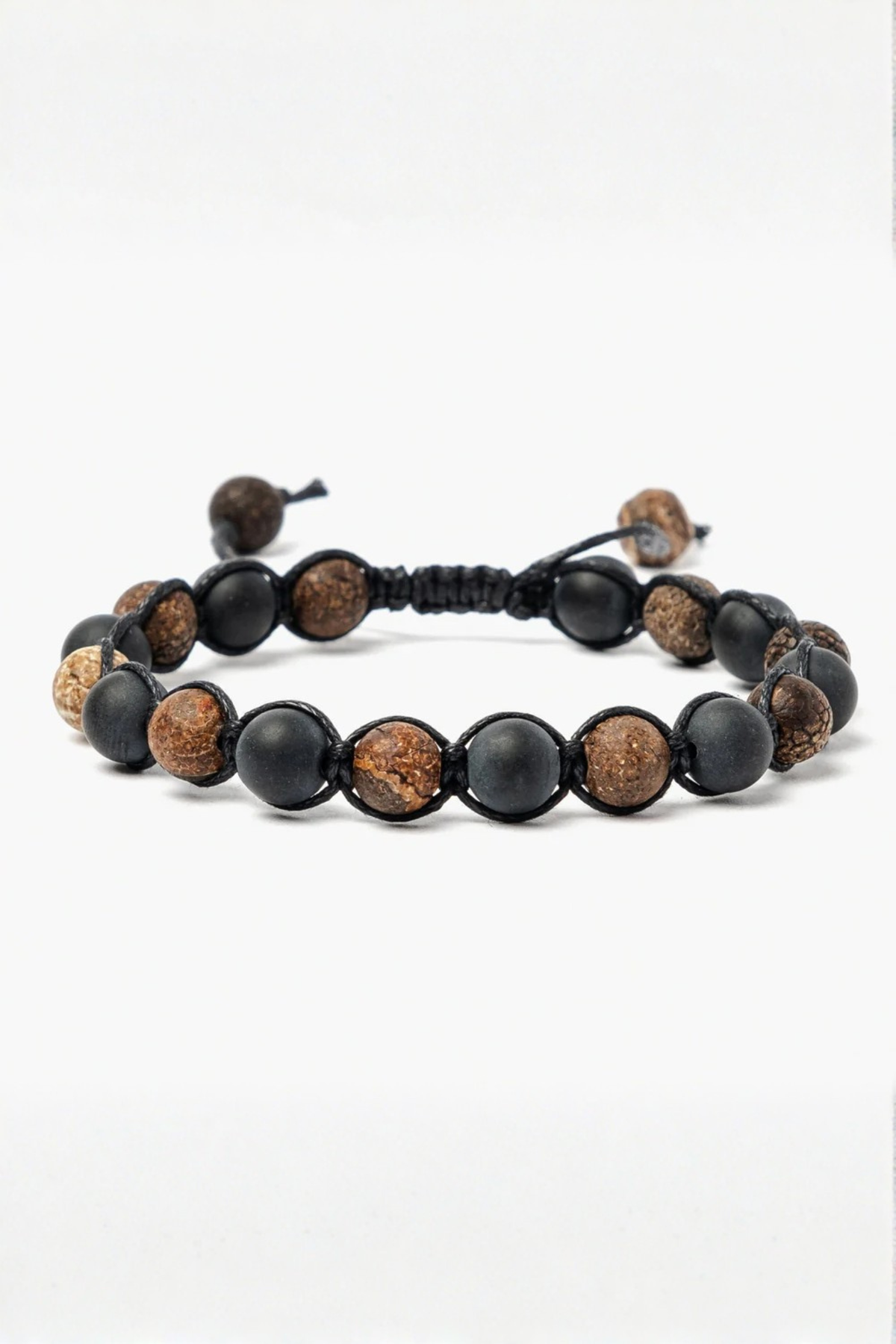 Men's Cracked Onyx Bracelet