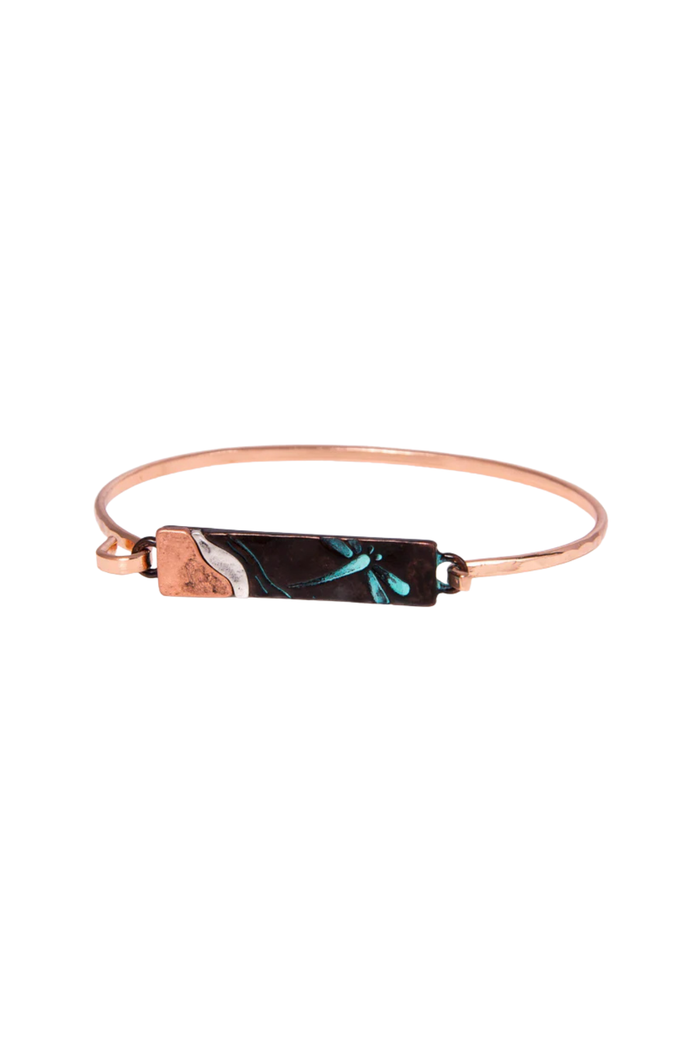 Patina Dragonfly Bracelet