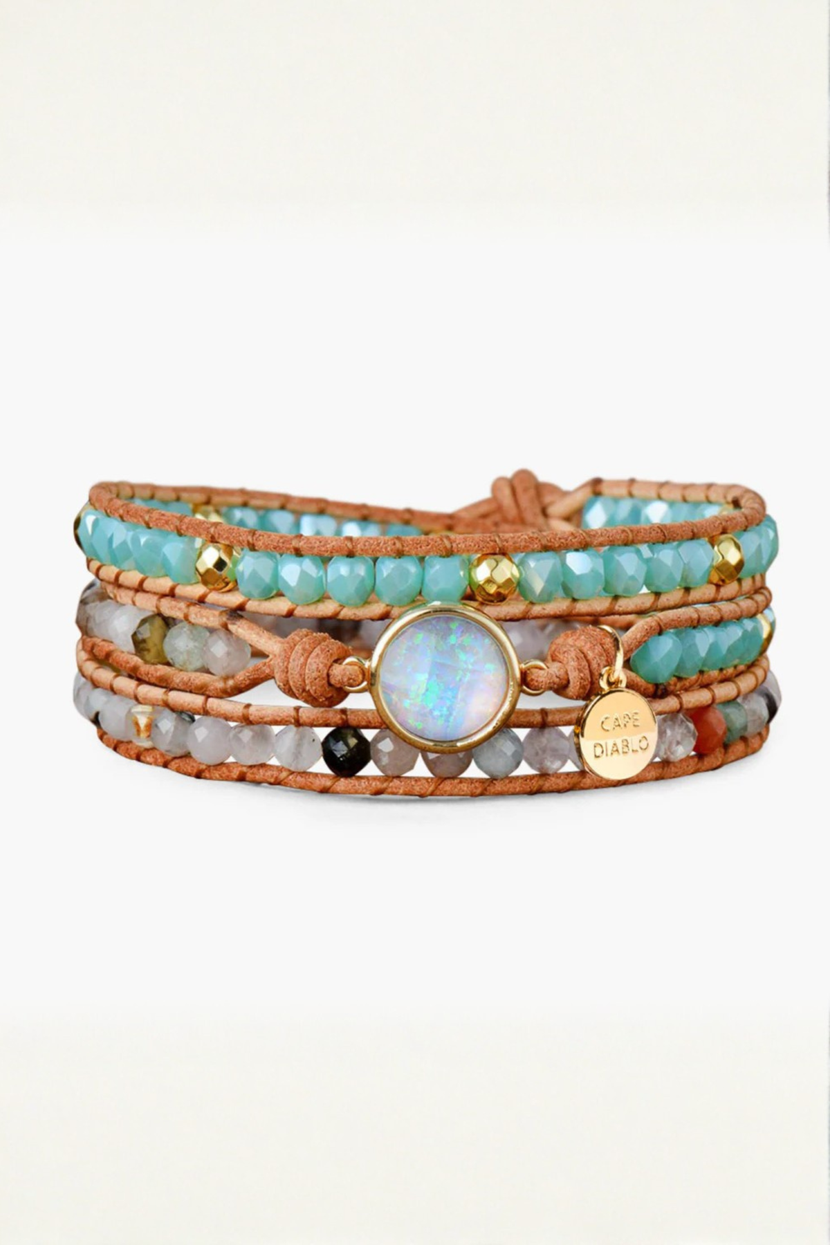 Healing Opal Protection Wrap Bracelet