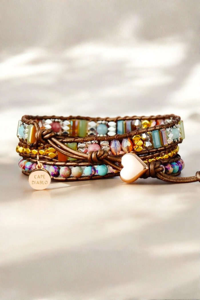 Imperial Heart Protection Wrap Bracelet