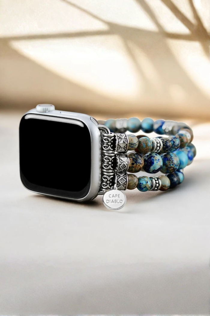 Imperial Jasper Stretch Apple Watch Strap