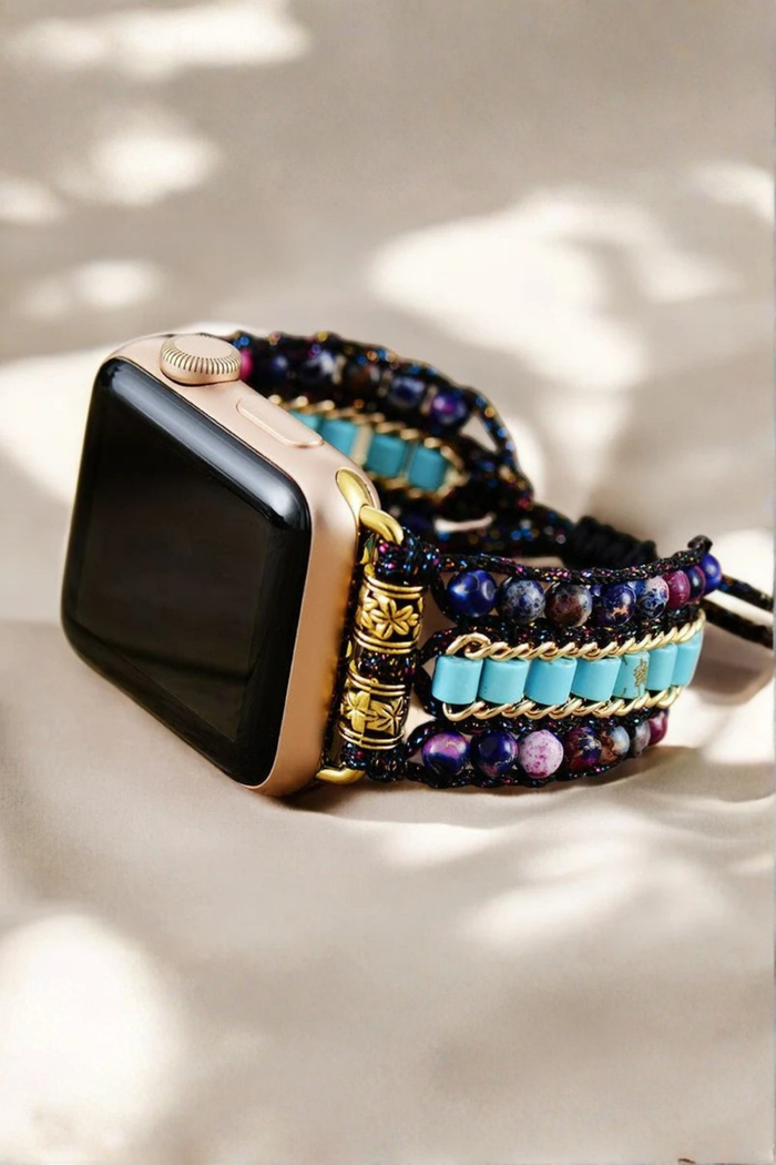 Gothic Turquoise Apple Watch Strap