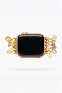 Pearly Rosette Stretch Apple Watch Strap