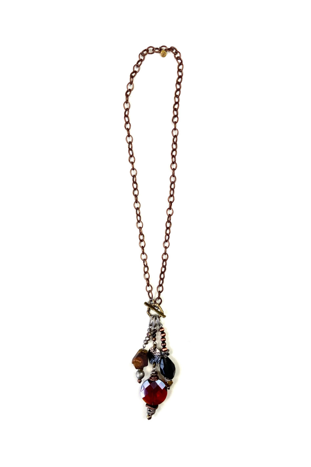 Beaded Multi-Pendant Necklace