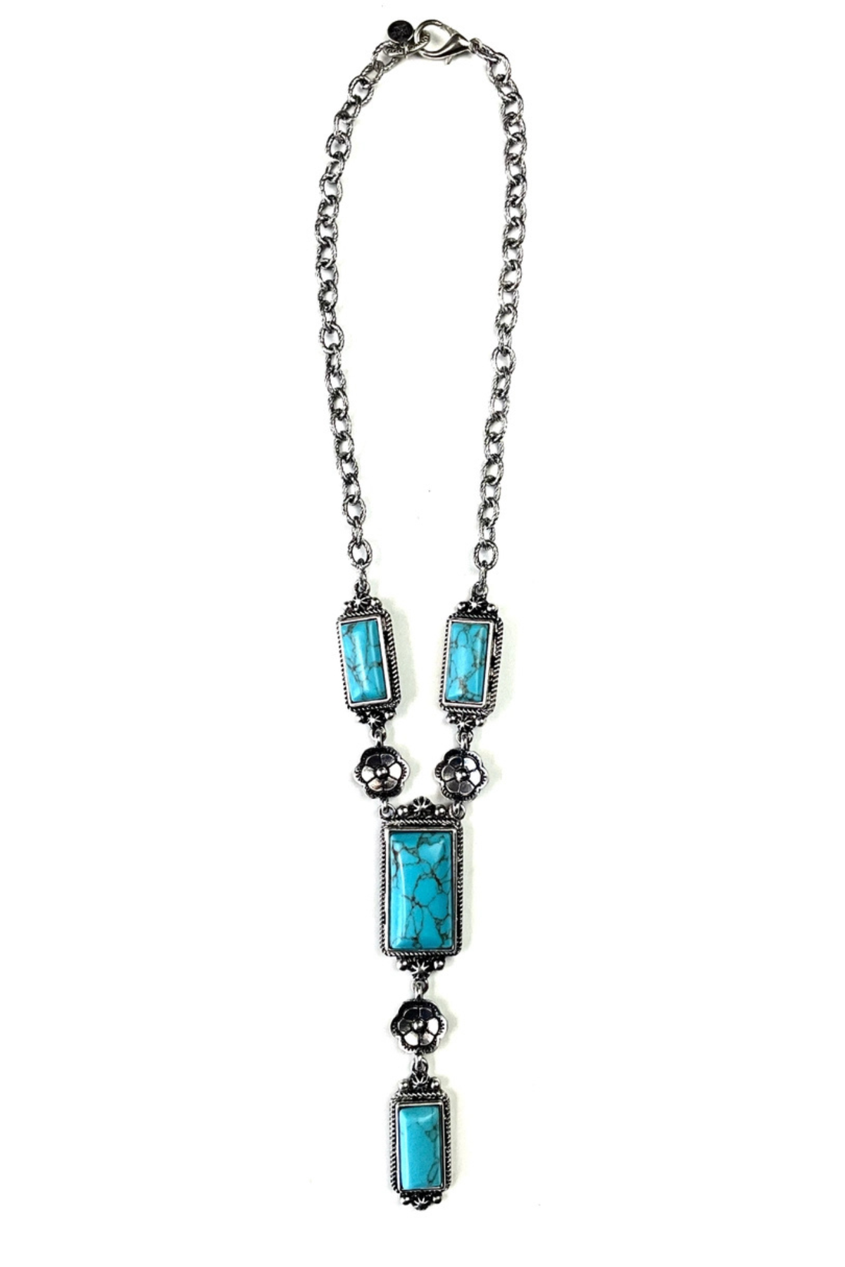 Turquoise Stone Pendant Necklace