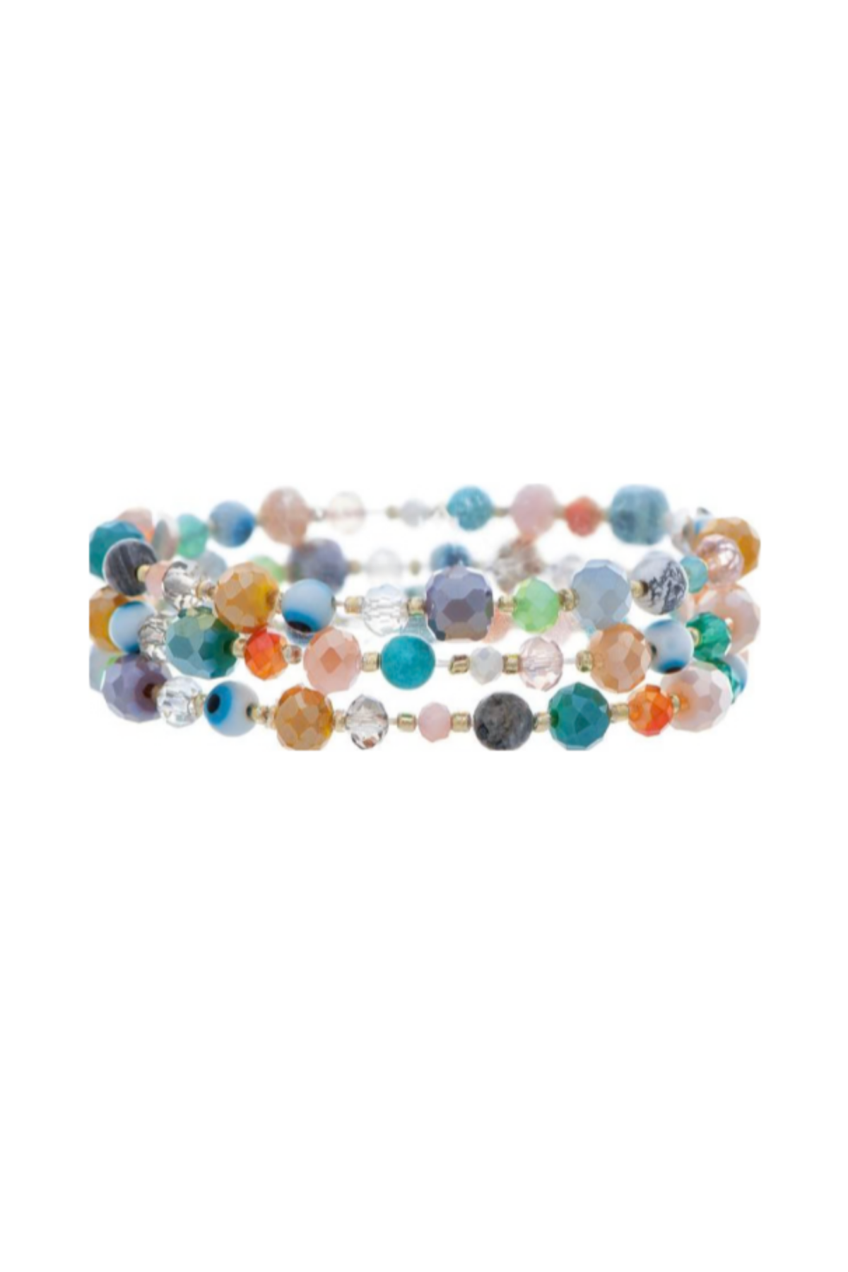 Colorful Beaded Bracelet Set