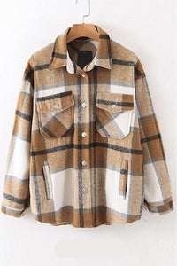 Cindy Oversized Plaid Shacket