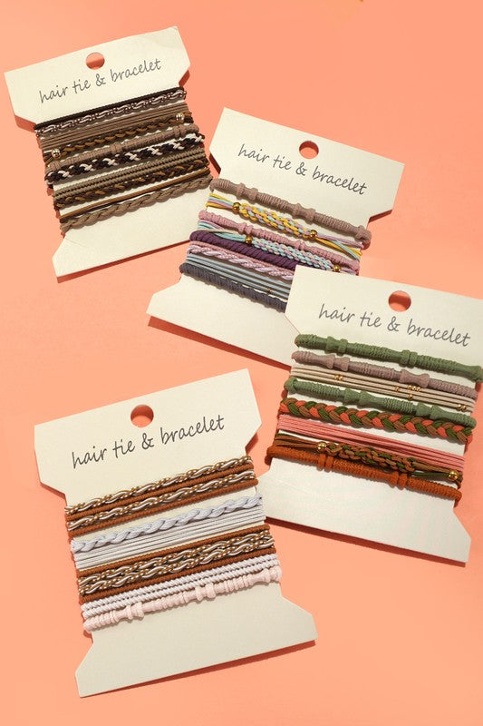 Boho Hair Ties/Bracelets