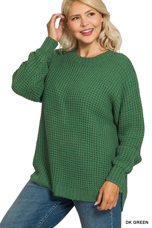 Liane Waffle Knit Sweater