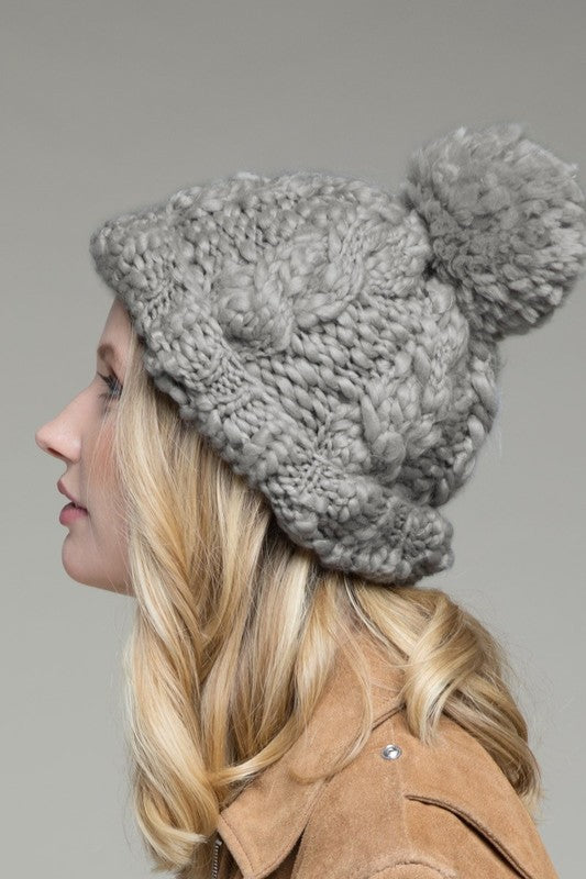 Sylvia Chunky Knit Beanie