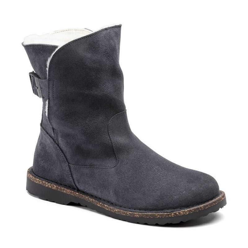 Birkenstock Uppsala Suede Shearling Boots - Graphite (Regular/Wide)