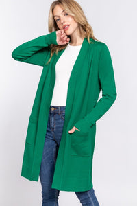 Greta Open Front Cardigan