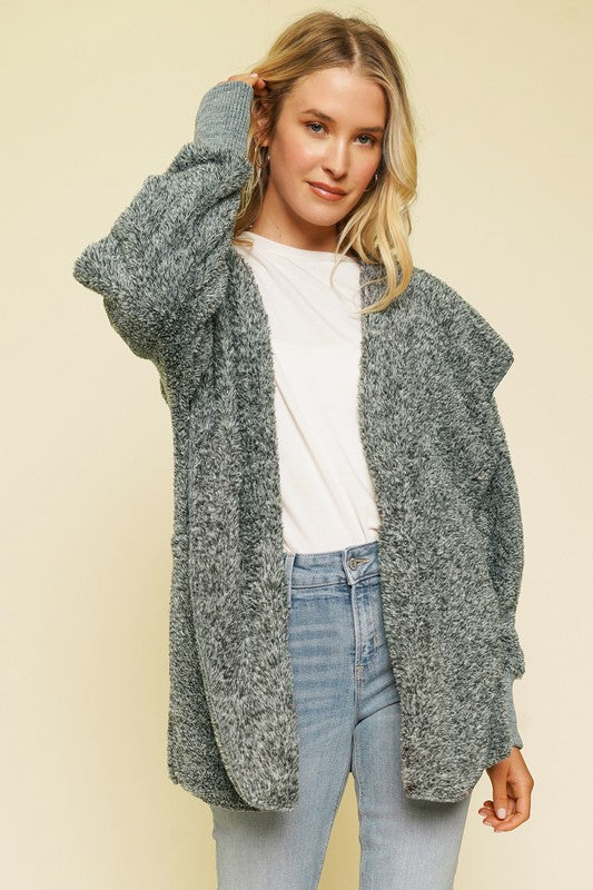 Danica Faux Fur Oversized Hoodie