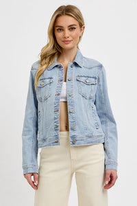 Bella Light Wash Denim Jacket